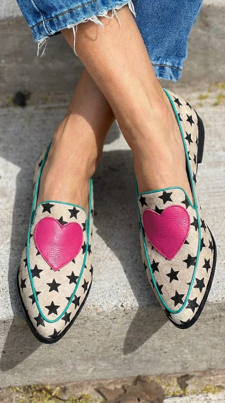 Marisol™ | Mocassins met hartdetail