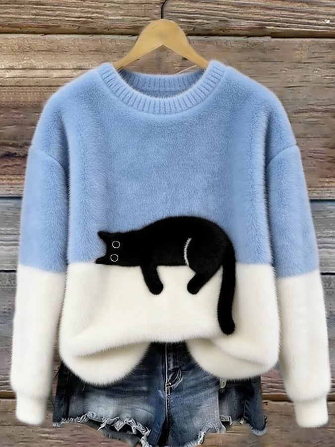 Elegante katten trui