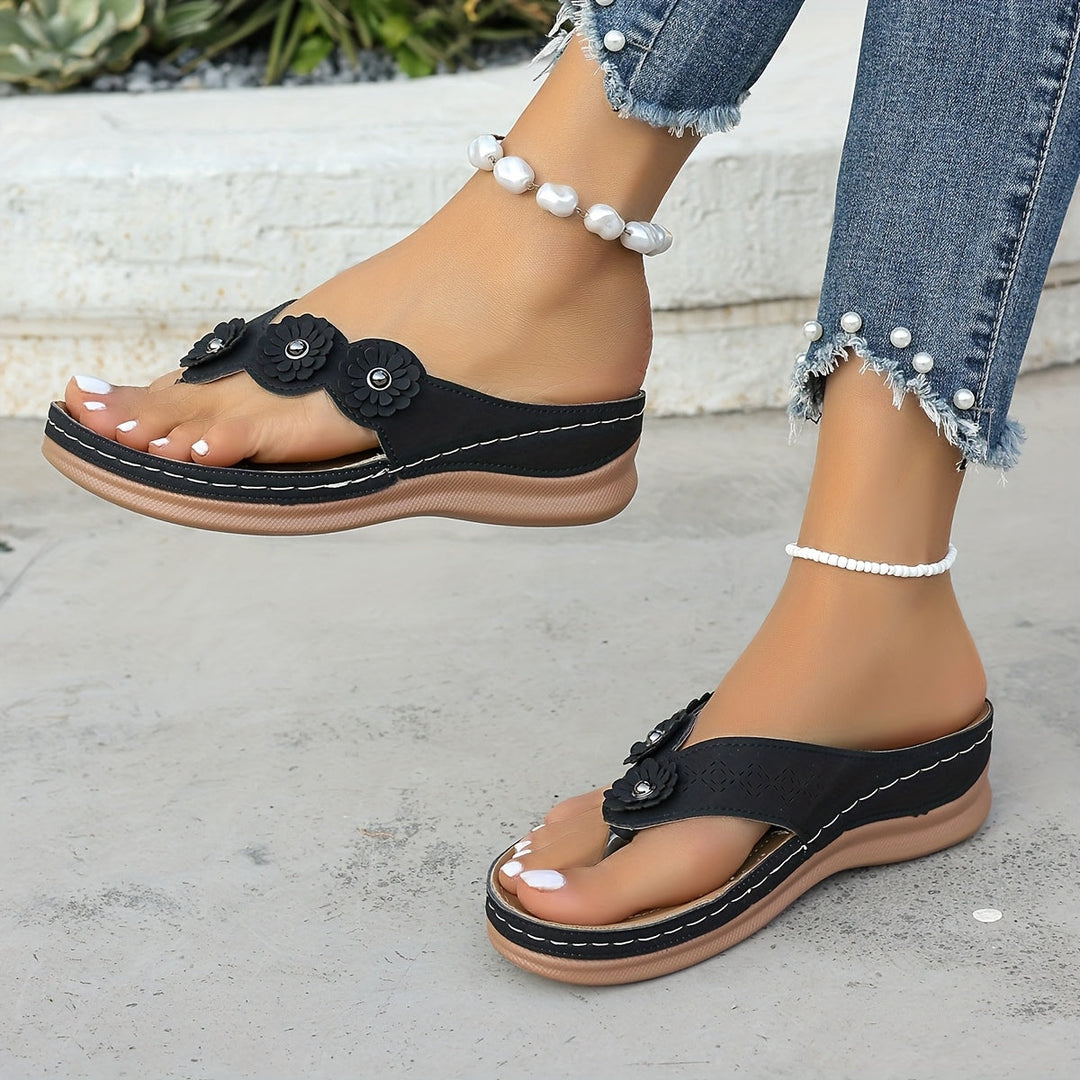 Florina | Sandalen Bloem Comfort Dagelijks