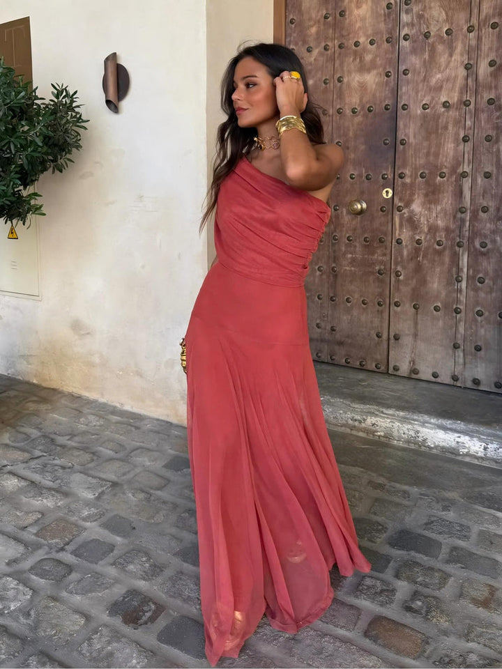 Camila | Elegante Maxi Jurk Mesh