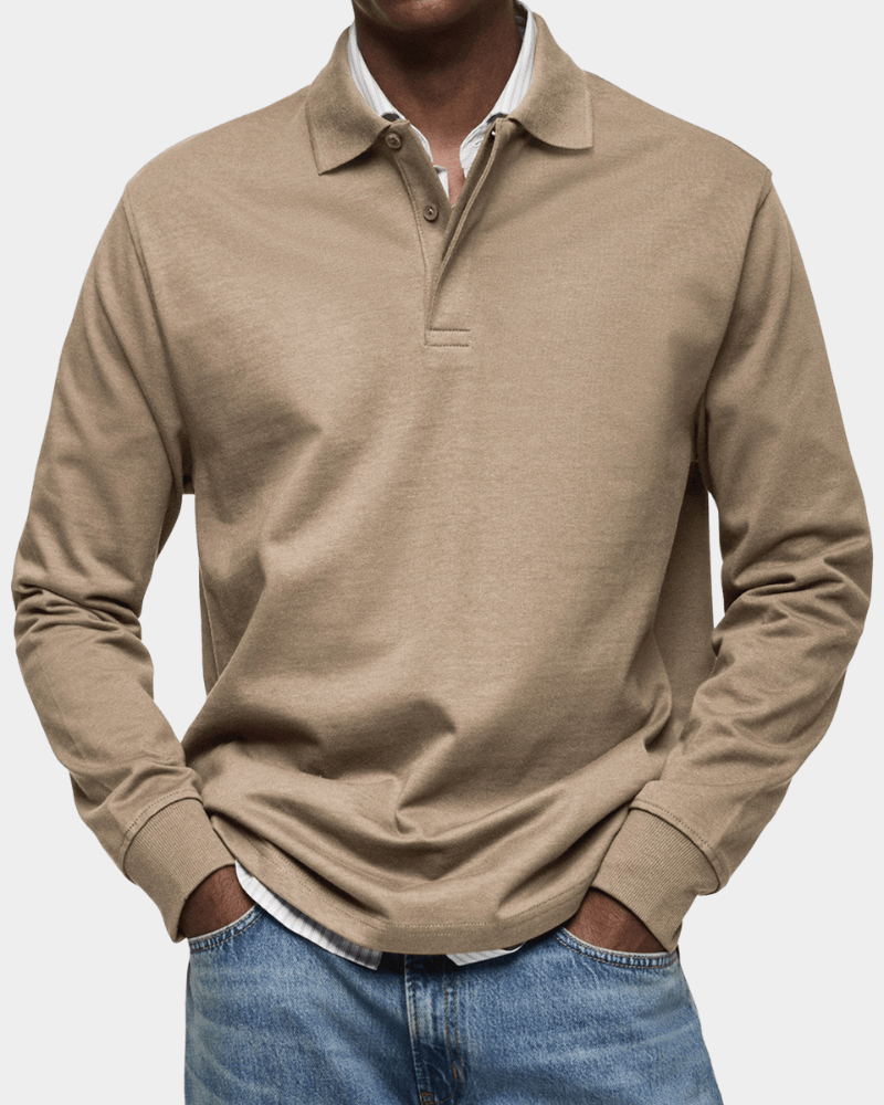 Comfortabele herfst polo