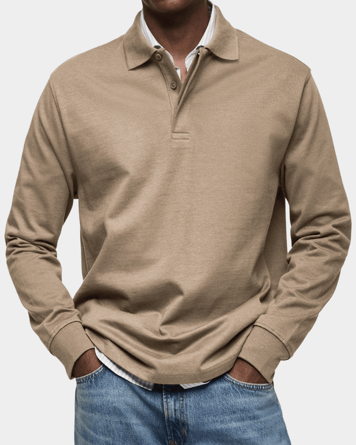 Comfortabele herfst polo