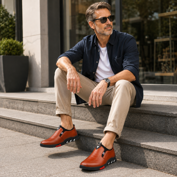 Elegante herenschoen met antislipzool