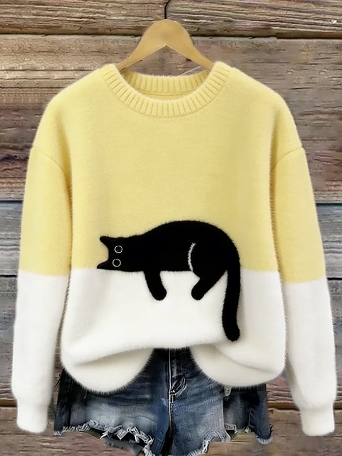 Elegante katten trui