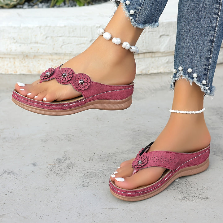 Florina | Sandalen Bloem Comfort Dagelijks