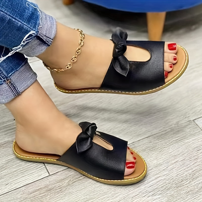 Elvéra | Elegante Zachte Knoop Sandalen