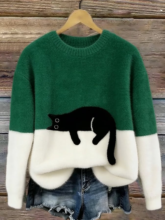 Elegante katten trui