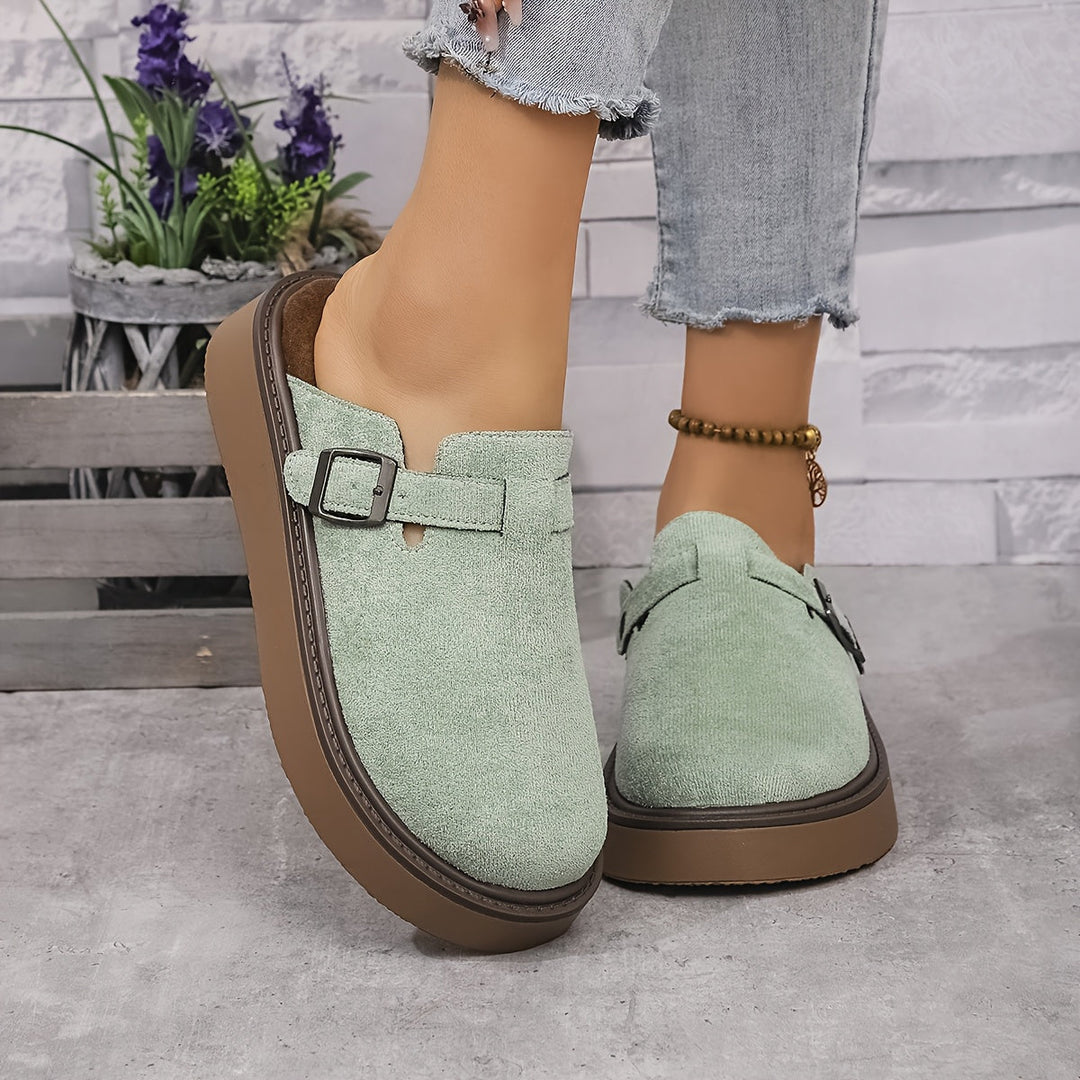 Elvara | Moderne Comfort Plateau Klompen
