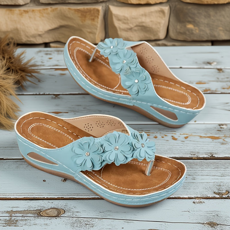 DELACROIX | Comfortabele Bloemige Sandalen Céline