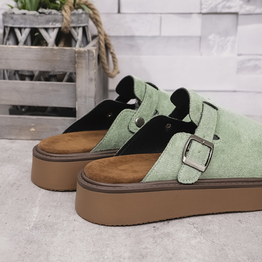 Elvara | Moderne Comfort Plateau Klompen