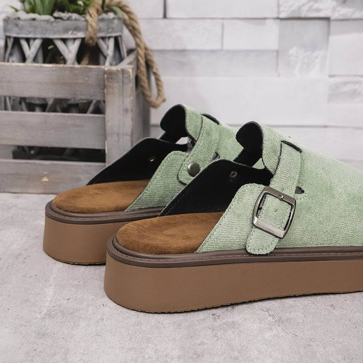 Elvara | Moderne Comfort Plateau Klompen