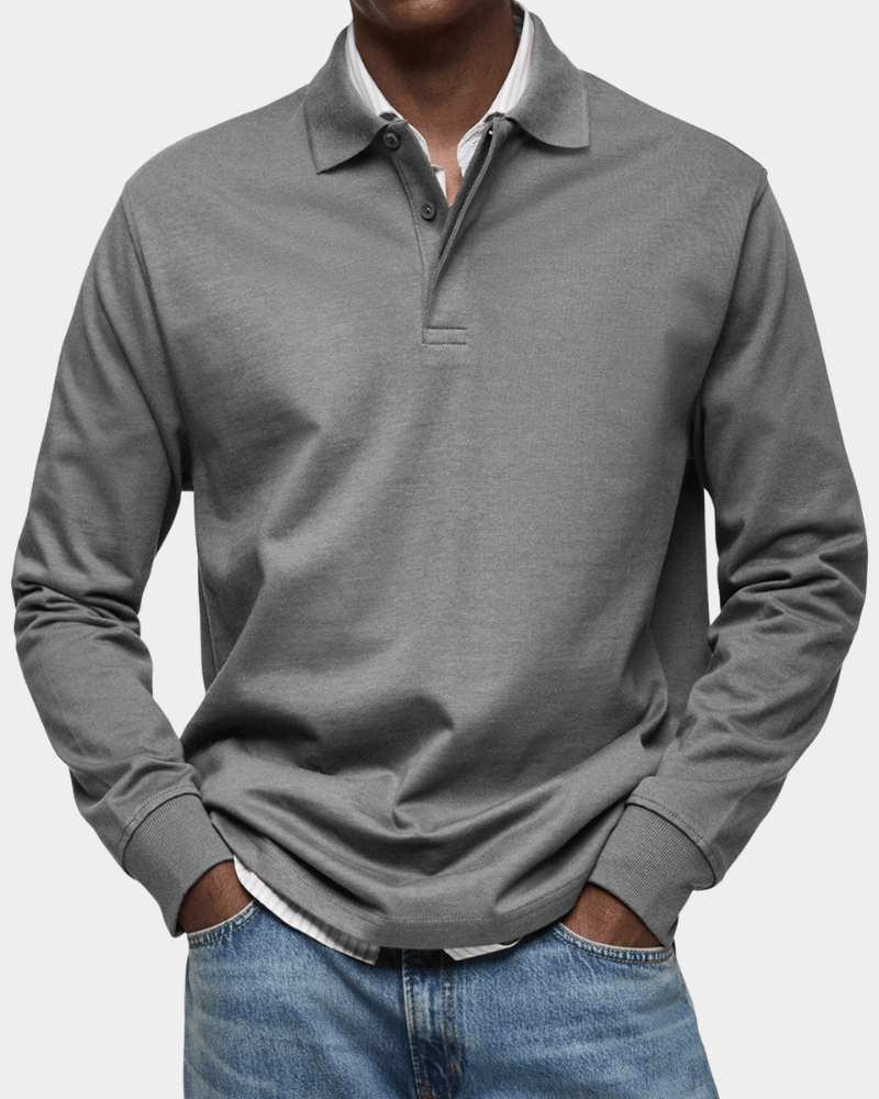 Comfortabele herfst polo