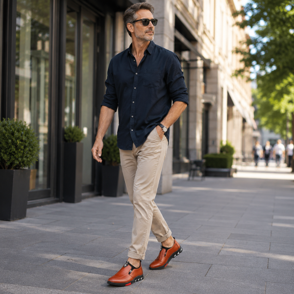 Elegante herenschoen met antislipzool