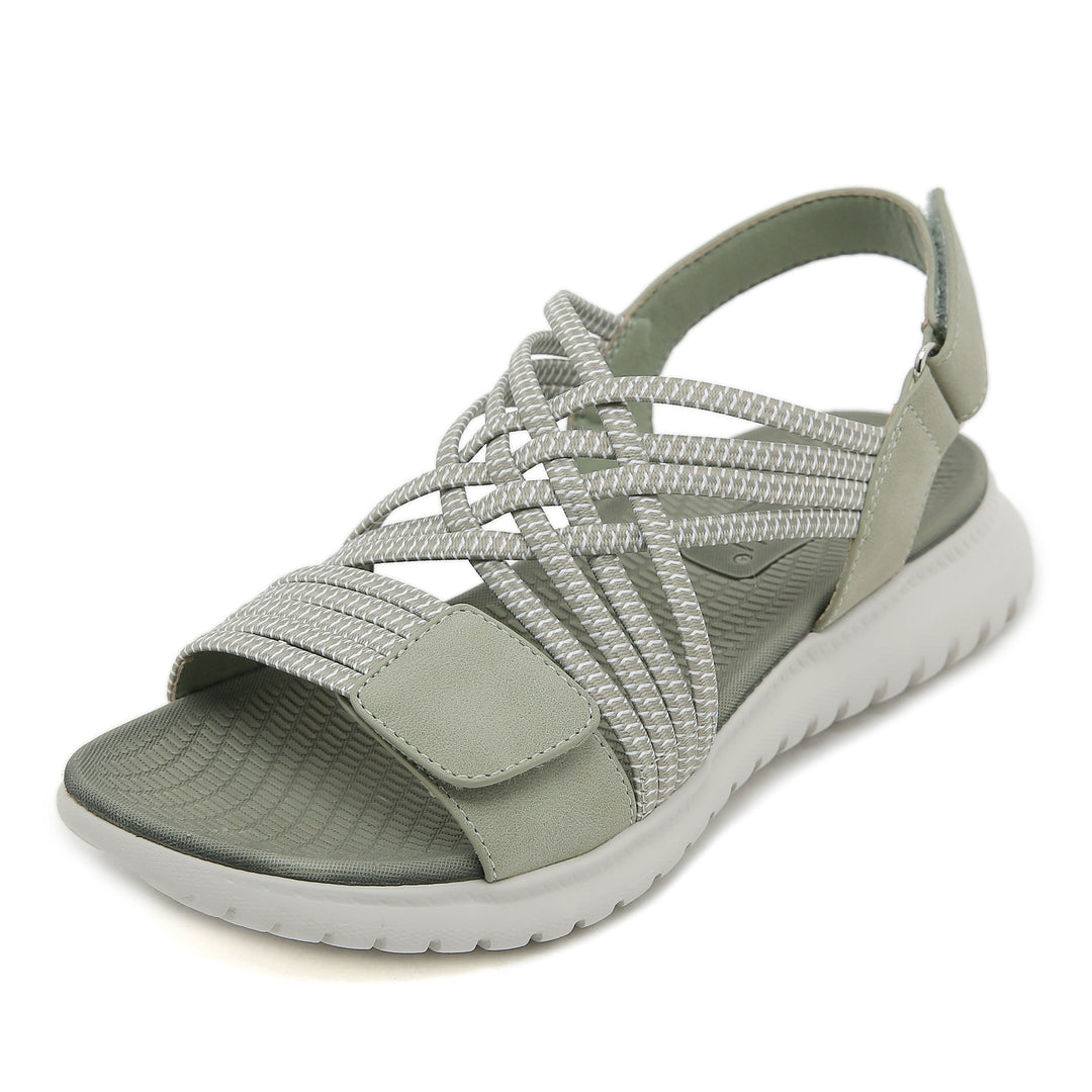Soline | Sport-Chic Sandalen met Hoge Zool