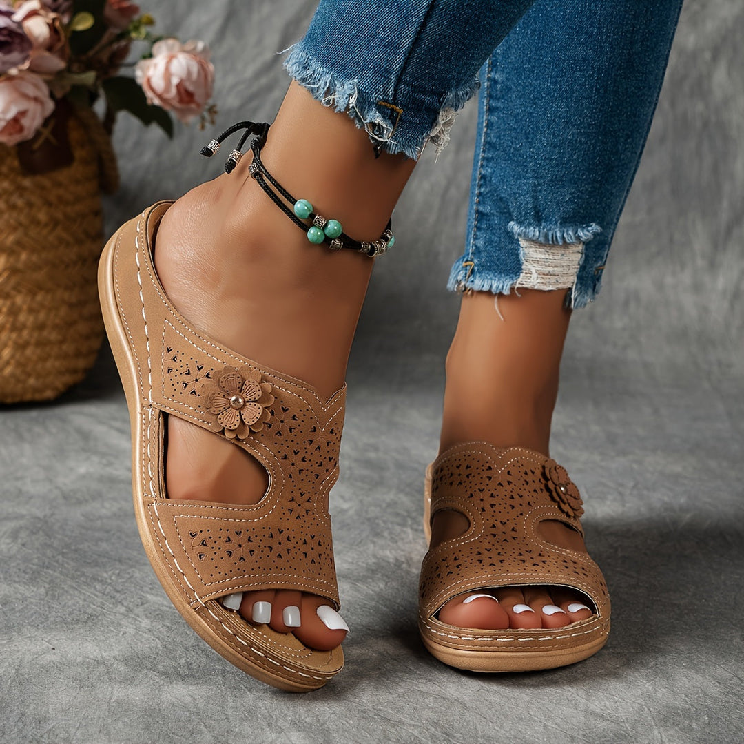 Selira | Comfortabele Sandalen met Elegante Motief