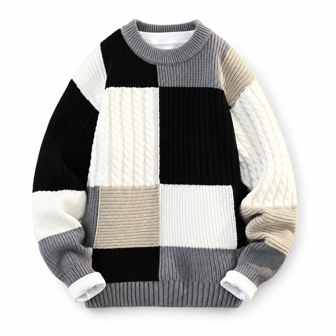 Nino Patch Sweater
