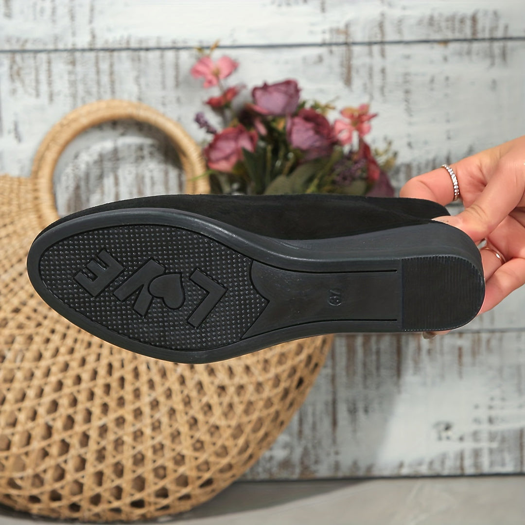 Éliane™ – Comfortabele ballerina's met een sleehak