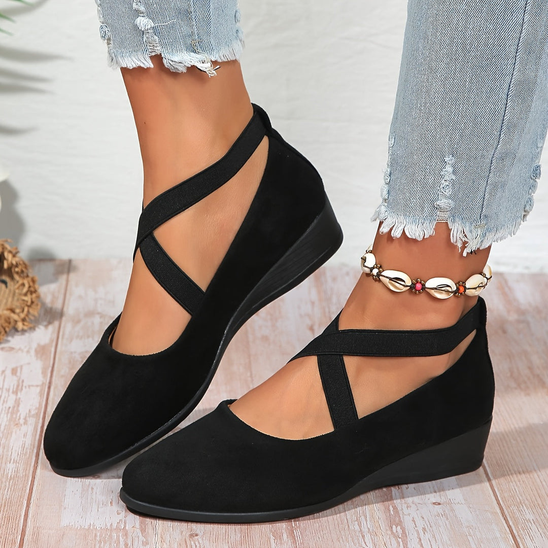 Élise® – Ballerina's met gekruiste banden voor verfijnd comfort