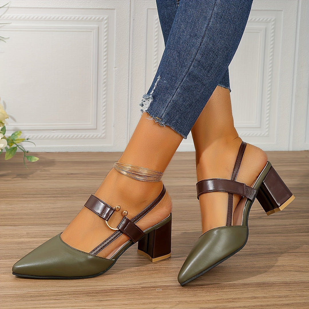 Claudette™ – Elegante en comfortabele hakken met bandje