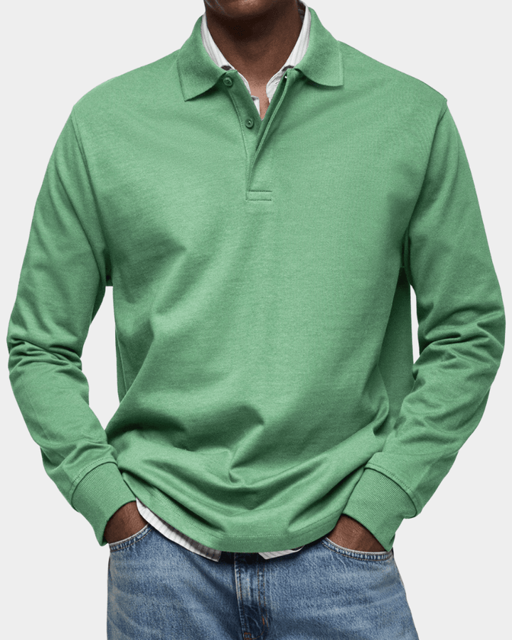 Comfortabele herfst polo