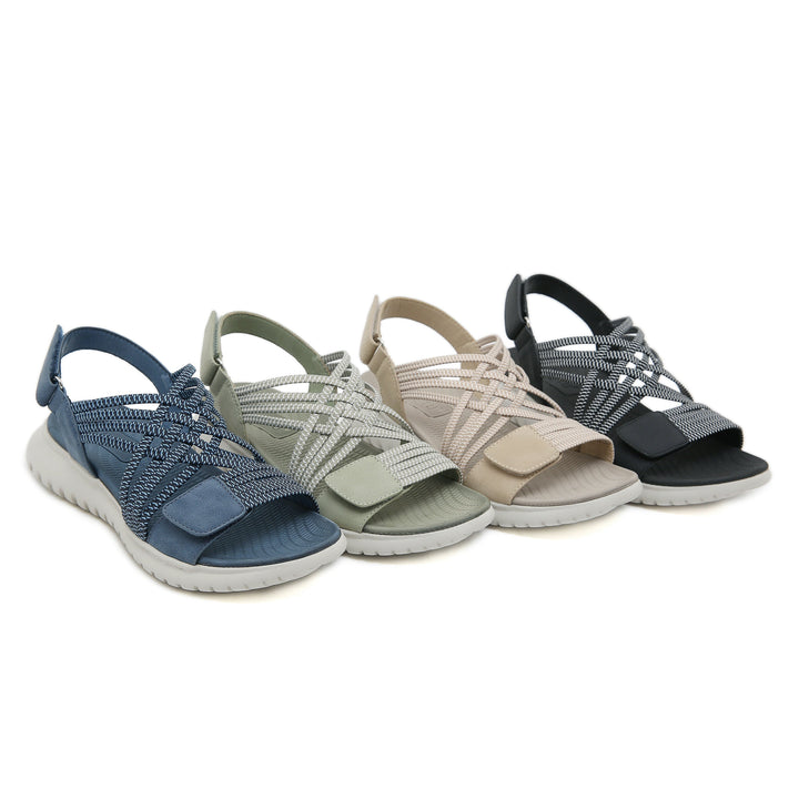 Soline | Sport-Chic Sandalen met Hoge Zool