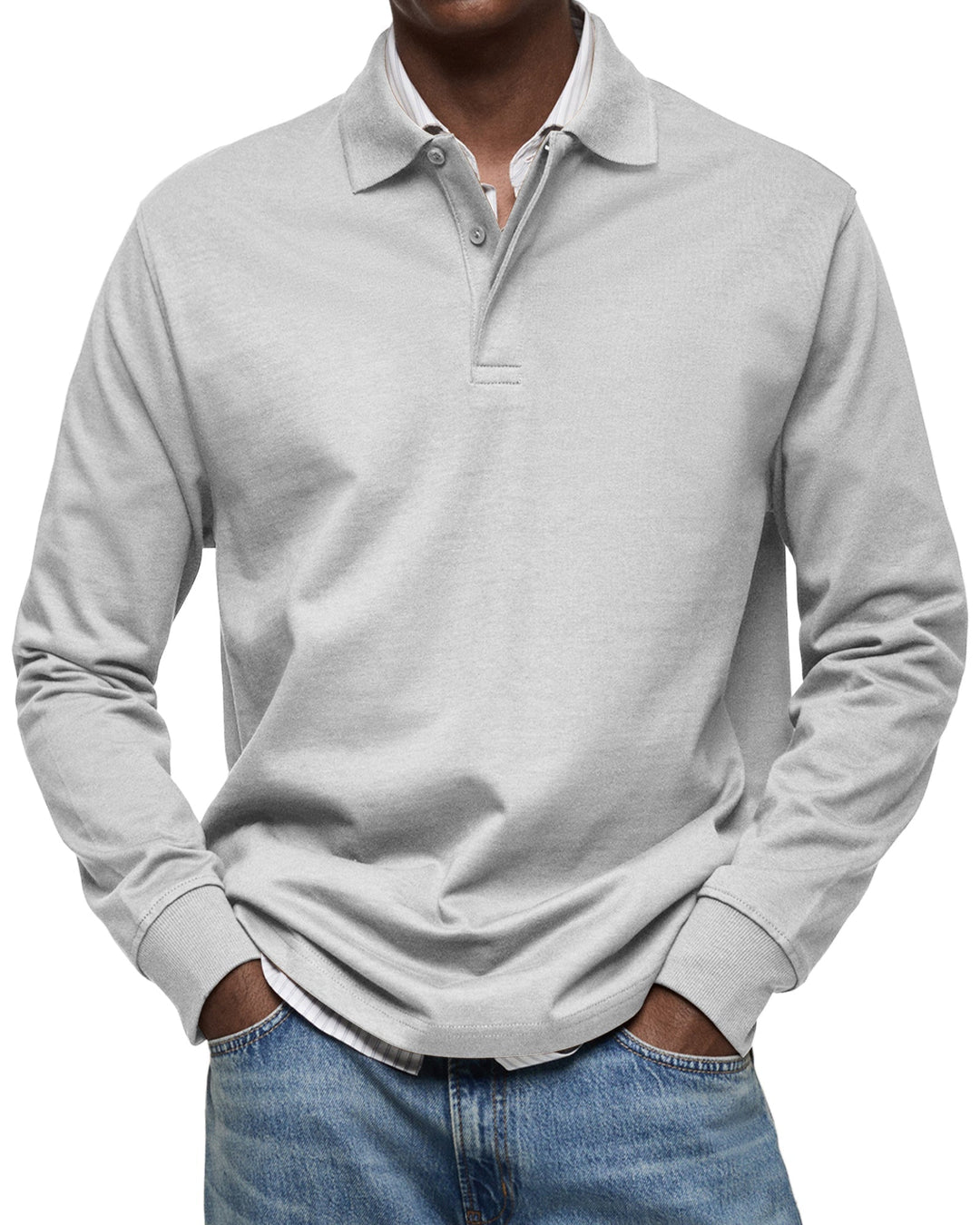 Bellario - Luxe Poloshirt met Lange Mouwen