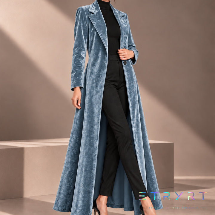 Béatrice | Lange open velvetjas