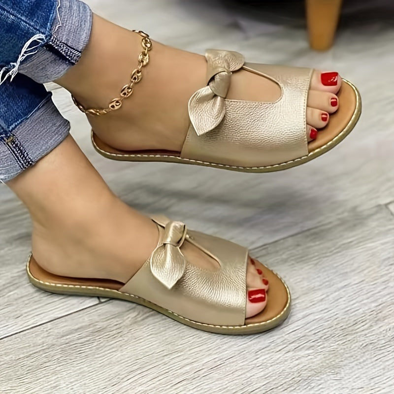 Elvéra | Elegante Zachte Knoop Sandalen
