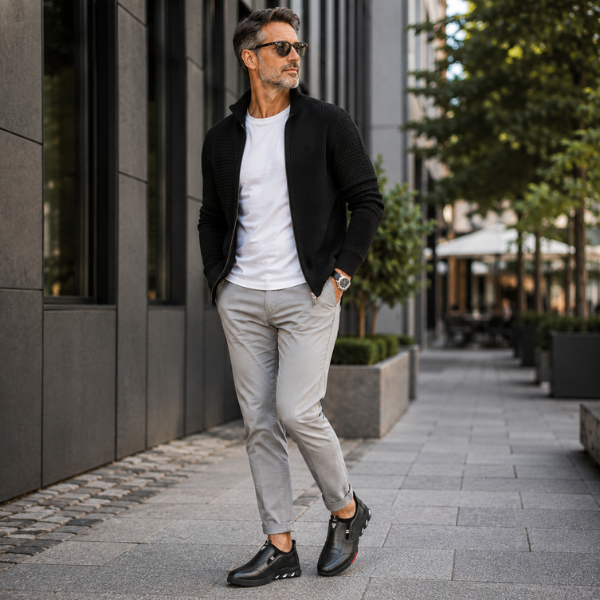 Elegante herenschoen met antislipzool
