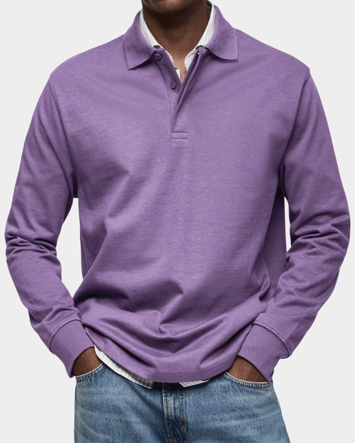 Comfortabele herfst polo