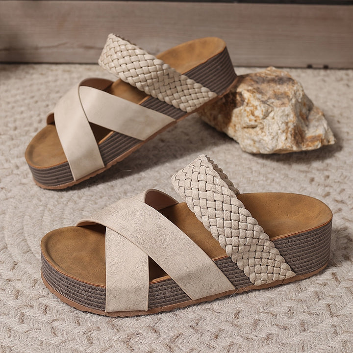DELACROIX | Elegante Gevlochten Sandalen Valérie