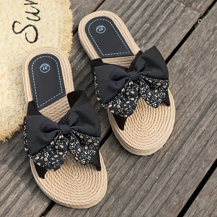 Elmira | Elegante Platform Sandalen met Strik