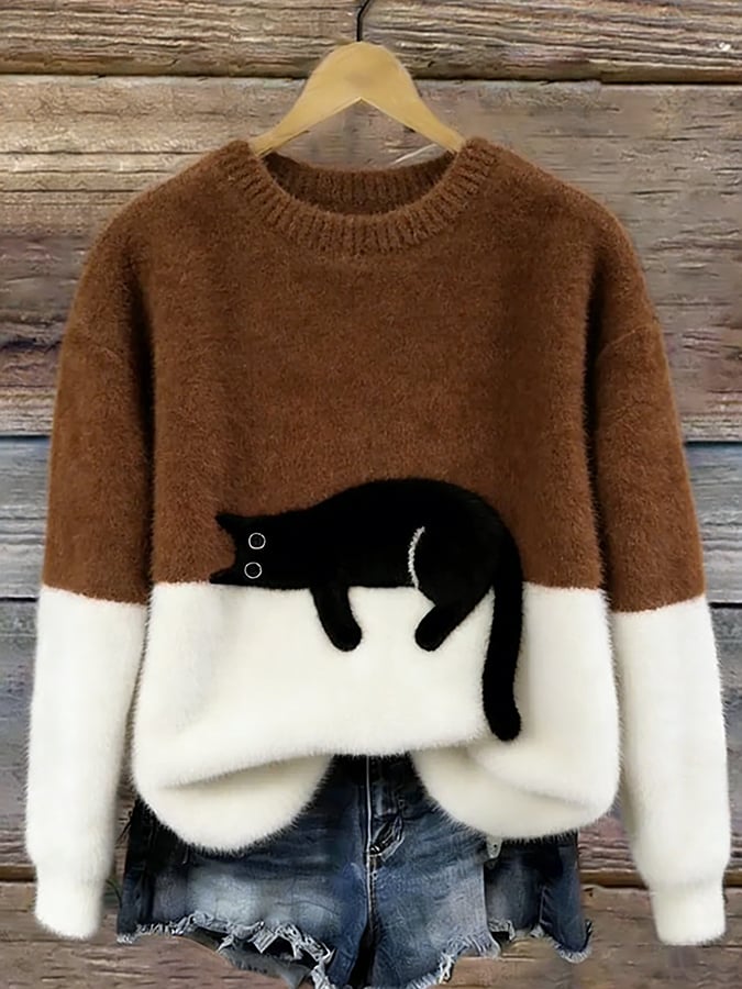 Elegante katten trui