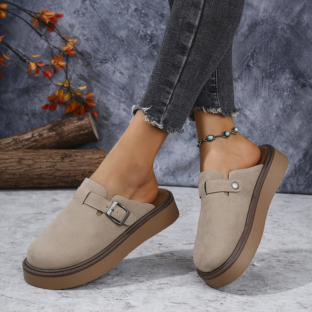 Elvara | Moderne Comfort Plateau Klompen