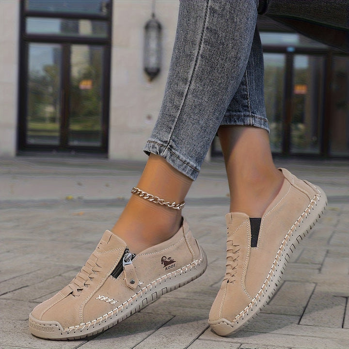 Nila – Elegante comfort met een praktische rits