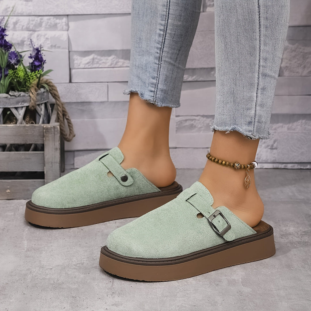 Elvara | Moderne Comfort Plateau Klompen