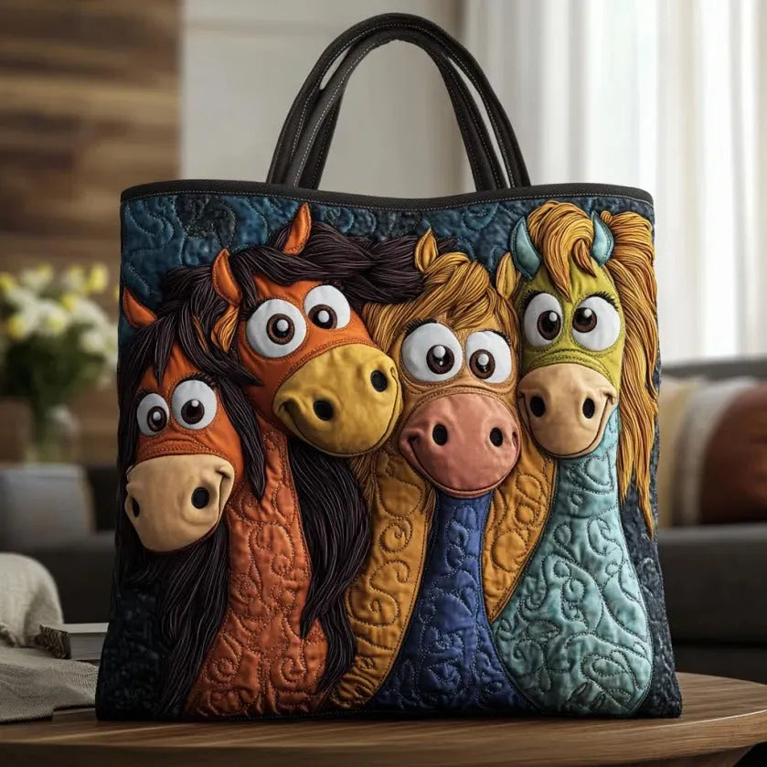 Handgemaakte Tas met Pony
