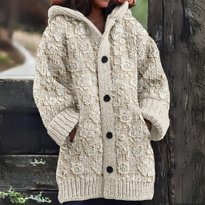 Gonneke | Warm Gebreid Capuchonvest