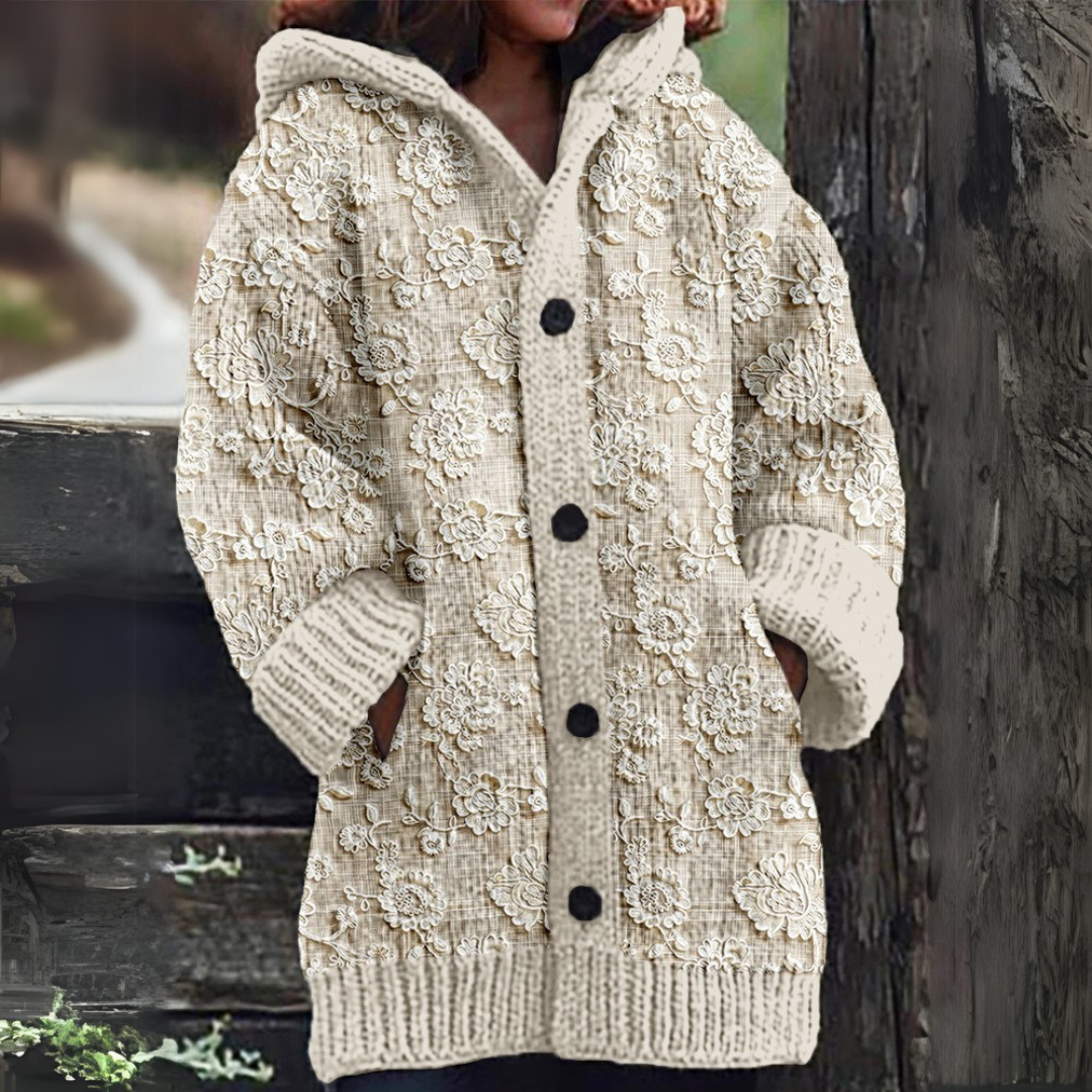 Gonneke | Warm Gebreid Capuchonvest