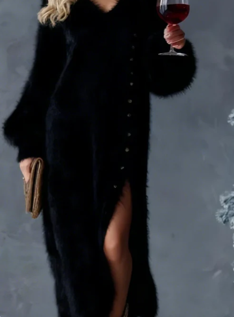 Cindy™ | Zachte fleece jurk.