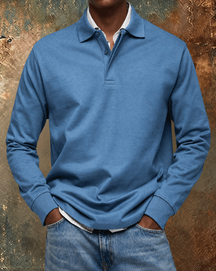 Comfortabele herfst polo