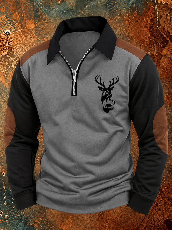 Outdoor Herfstshirt Met Lange Mouwen