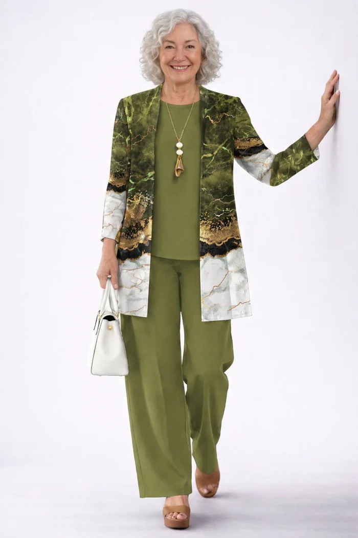 Haven | Klassieke Elegantie Driepc Set