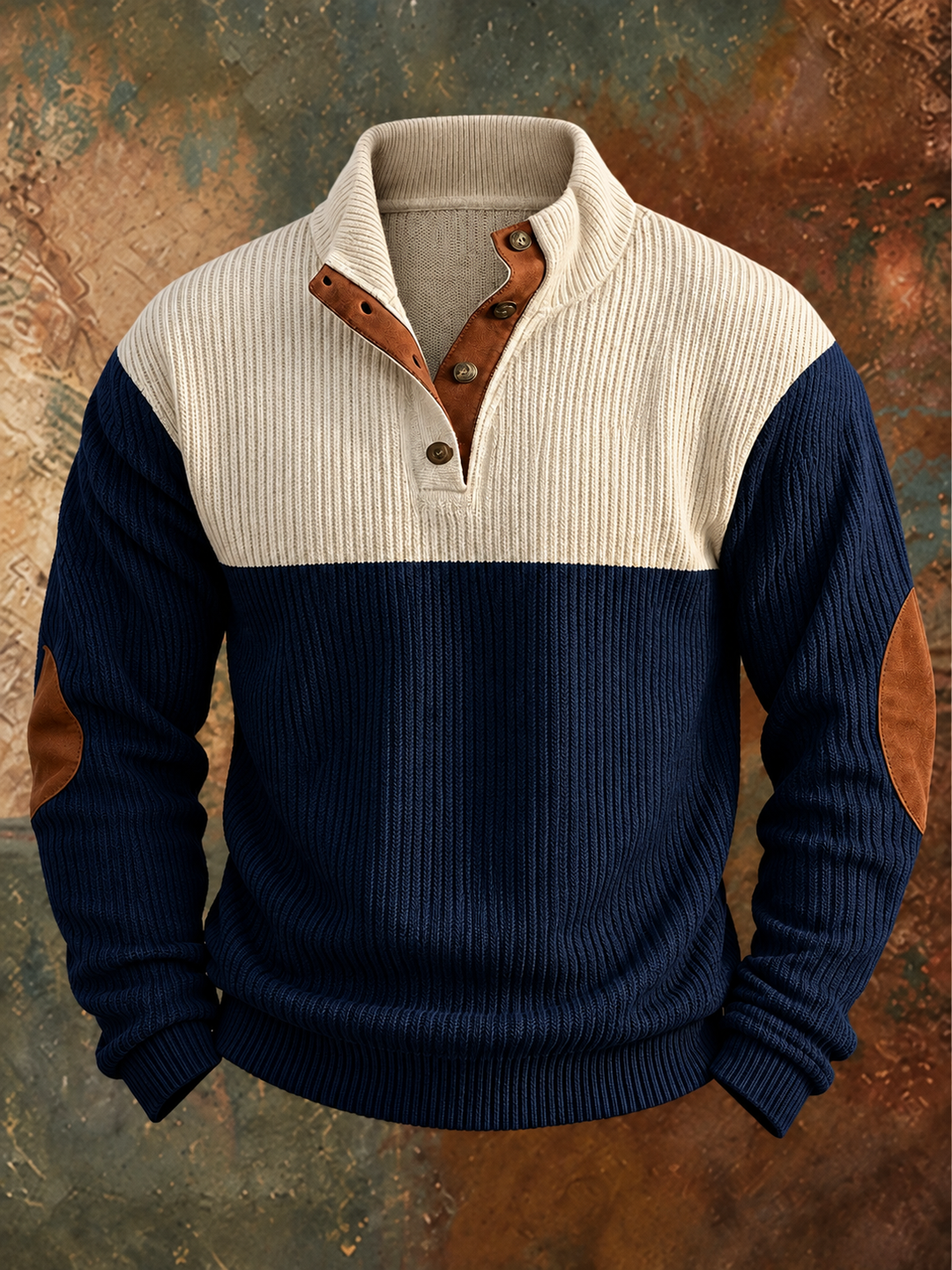 Pullover Herfst Trui met Knopen