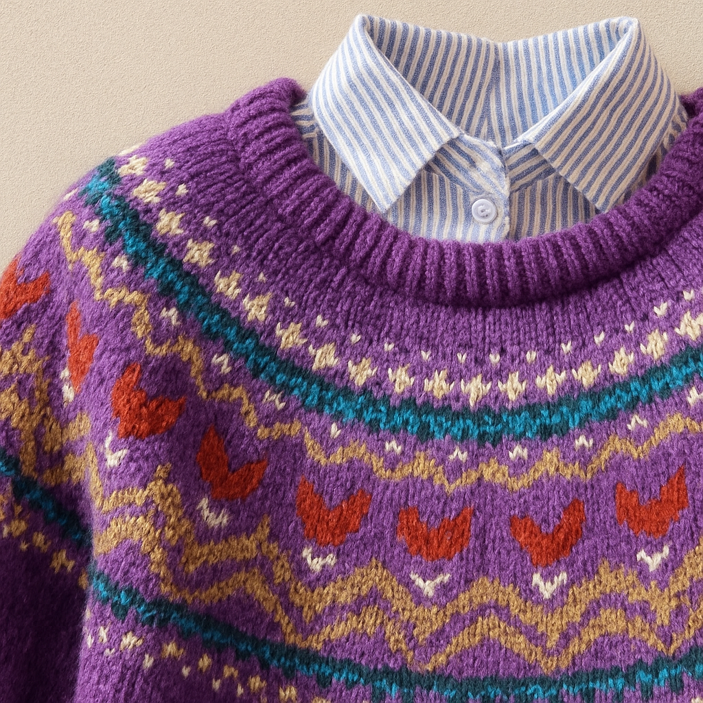 Aria | Nordic Jacquard Trui