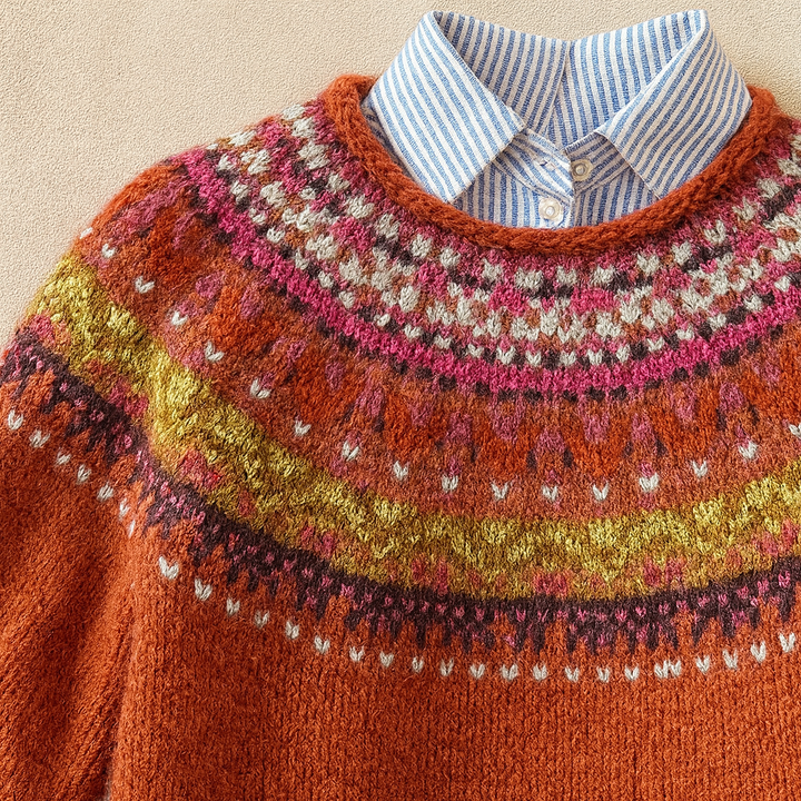 Aria | Nordic Jacquard Trui