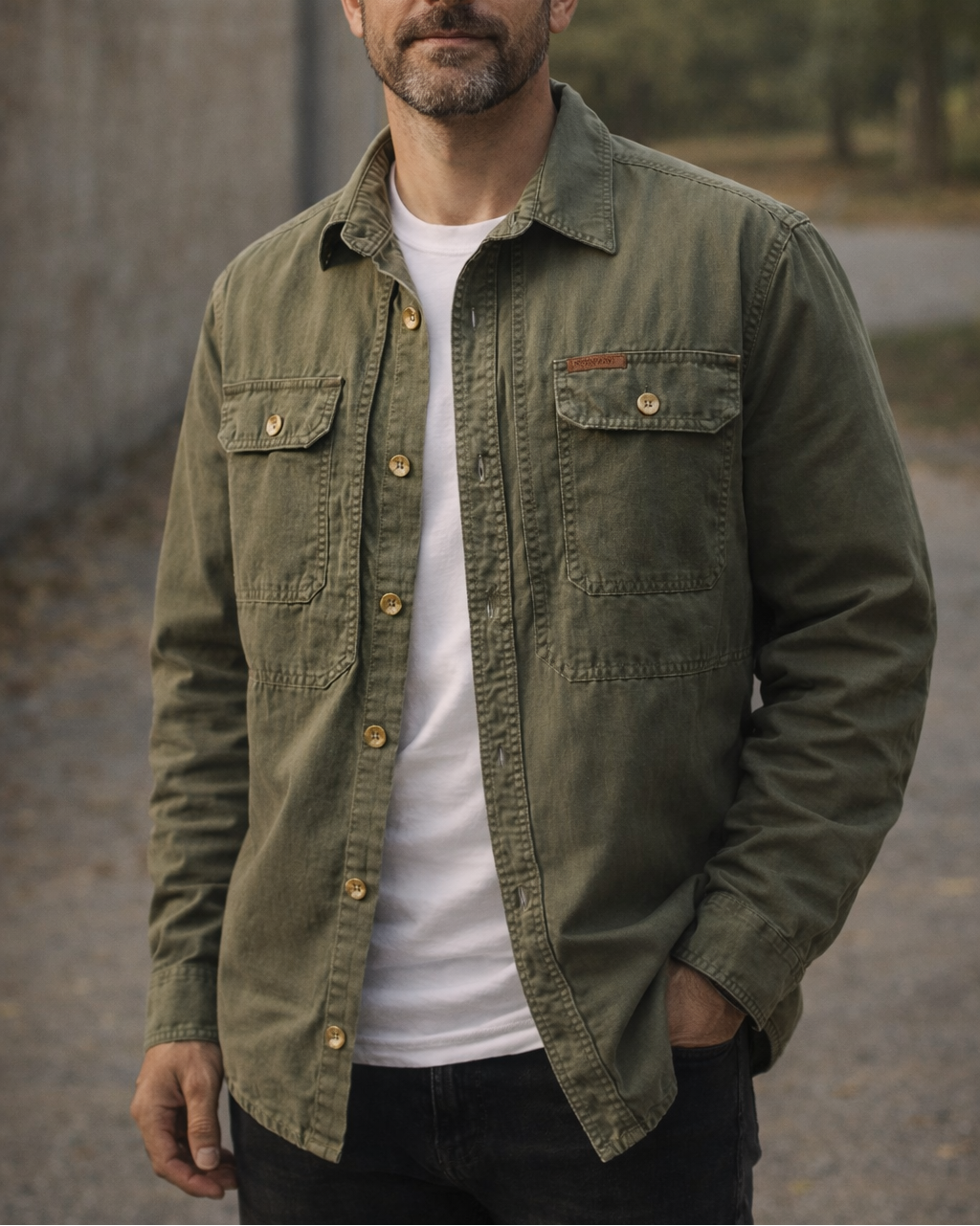 Dirk | Heren Herfst Overshirt