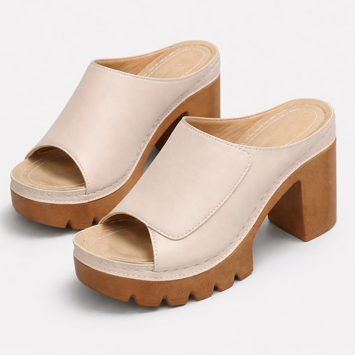 Orélianne | Mules Hiel Stabiel Comfort