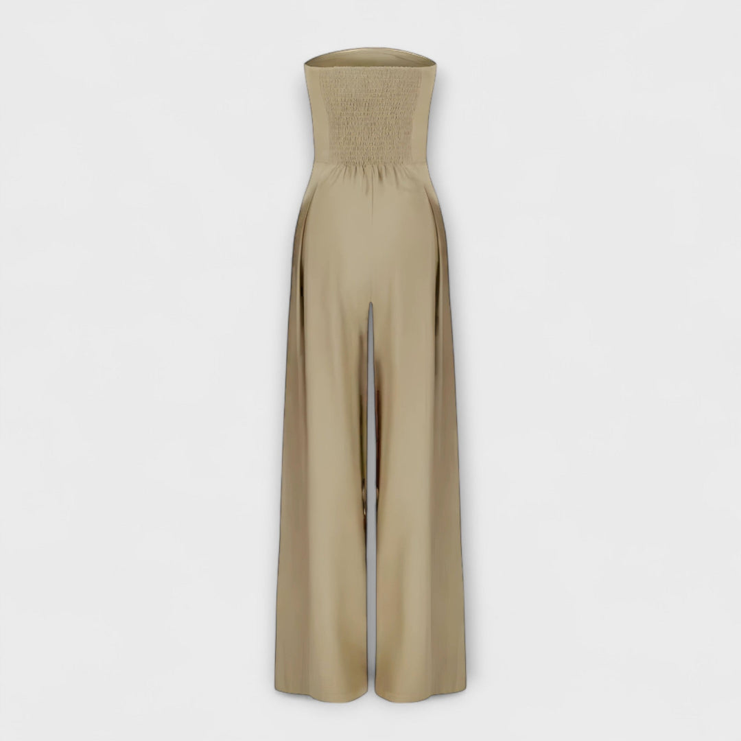 Kiora  | Elegante Strapless Jumpsuit