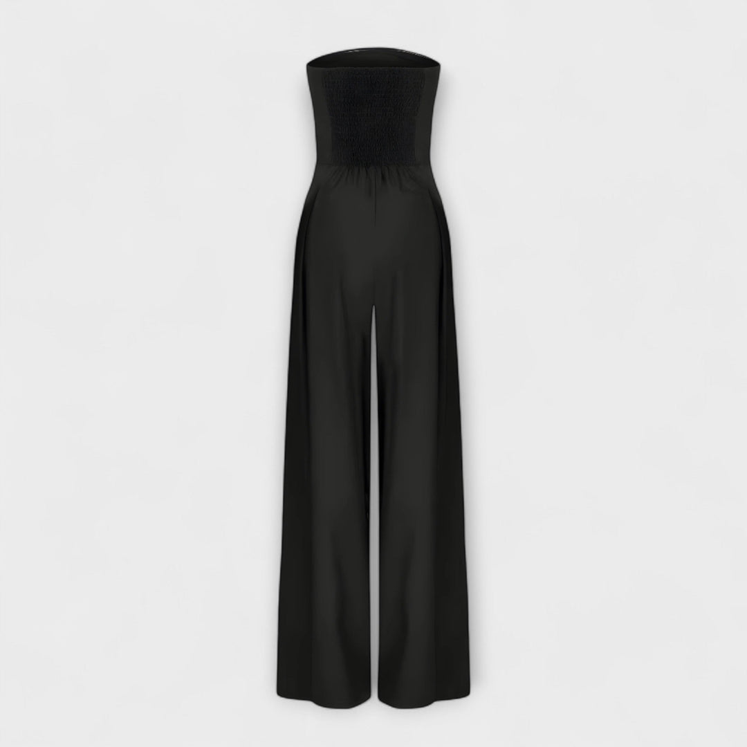 Kiora  | Elegante Strapless Jumpsuit